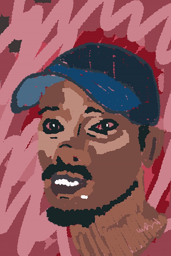 Young Black Man by W Scott